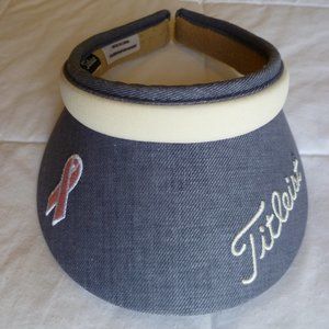 Women’s/Ladies Titleist Clip Sun Visor DENIM BLUE